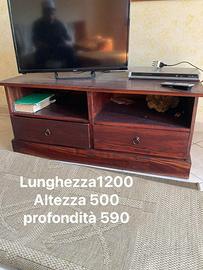 porta tv stile etnico