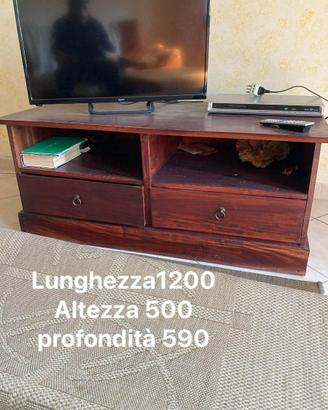 porta tv stile etnico