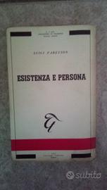 Libro Esistenza e persona del 1960