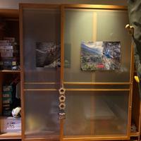 Armadio legno rovere.