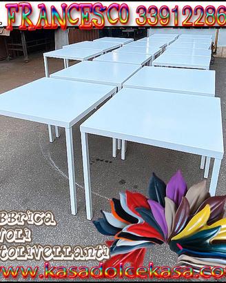 TAVOLO IMPILABILE IN FERRO AUTOLIVELLANTE