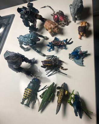 Lotto Beast Wars 14 action figure originali