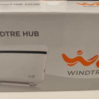 Modem router Wind3 Hub Zixel wifi fibra FTTC FTTH