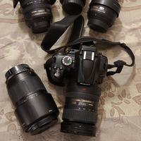Nikon D5000 + obiettivi