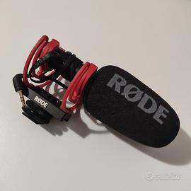 Rode Videomic go II microfono + antivento
