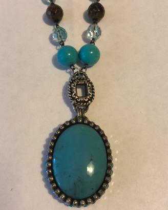 Collana Sodini turchese