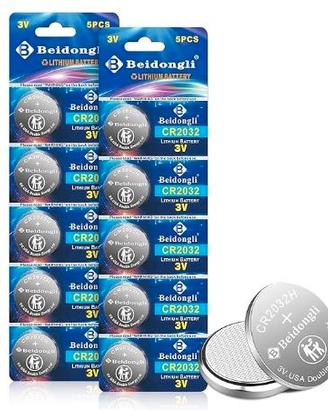 batterie bottone cr 2032