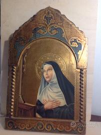 Icona Santa Rita - grande - vintage