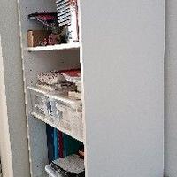 BESTÅ Scaffale, con 4 ripiani/bianco