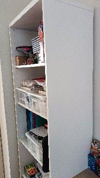 BESTÅ Scaffale, con 4 ripiani/bianco
