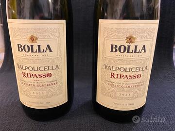 Bottiglie vuote vino Valpolicella Ripasso e Mateus
