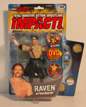 Raven Action Figure TNA Wrestling GIG 