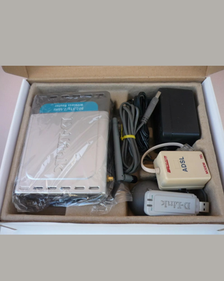 D Link Router Wireless G Kit model DWL922 Full Set