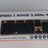 KIT TASTIERA E MOUSE WIRELESS YEAH