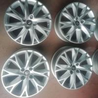 Cerchi Lega Citroen 6,5 X 17 ET 26 4 Fori 4 Pezzi