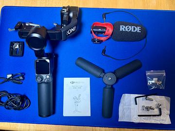 DJI RS 3 Mini e RODE VideoMic GO II Ultra-Compact