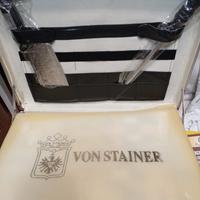 set posate e coltelli Von Stainer Acciaio e legno