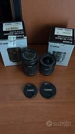 Set da 2 Obiettivi per Canon