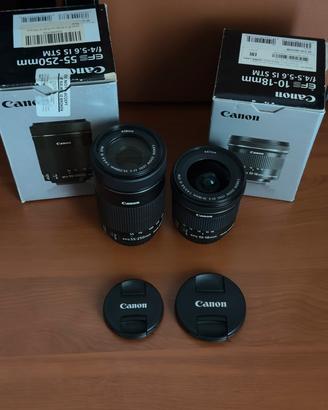 Set da 2 Obiettivi per Canon