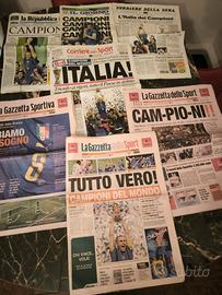 7 giornali  Italia campione del mondo 2006