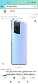 Telefono Xiaomi 11 t pro 256 giga