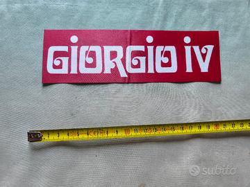 Adesivo "Giorgio IV Team