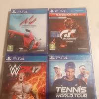 4 videogiochi per ps4