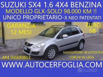 SUZUKI SX4 1.6 vvt 16v GLX navi 4wd-UNICO PROPR