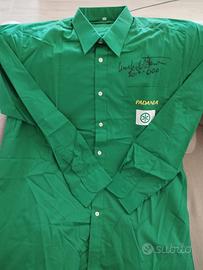 Camicia Lega Nord autografata Bossi