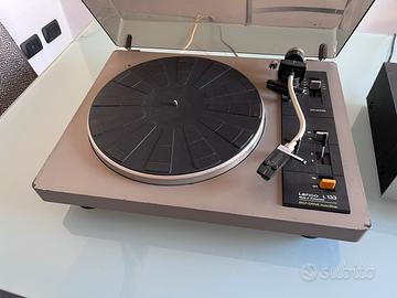 Giradischi Lenco L133 + Amplificatore Unitronic