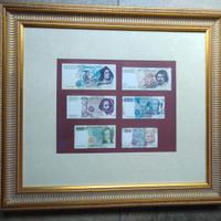 Quadro 68x80 - stampa vecchie lire
