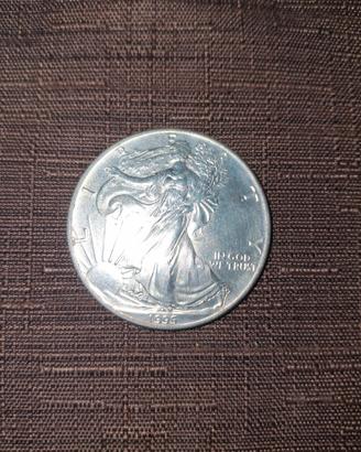 1 dollaro American  silver 1995