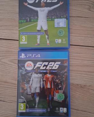 Fc 25 e 26 per ps4