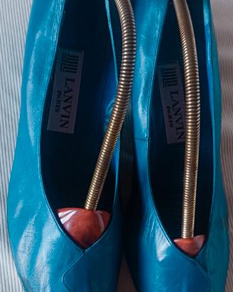 décolleté pelle Lanvin