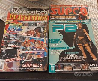 lotto 5 riviste retrogame Playstation ps2 ps3