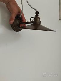 Applique ottone brunito