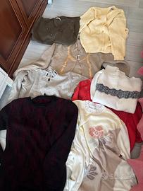 Lotto 25 pezzi abbigliamento donna autunno/inverno