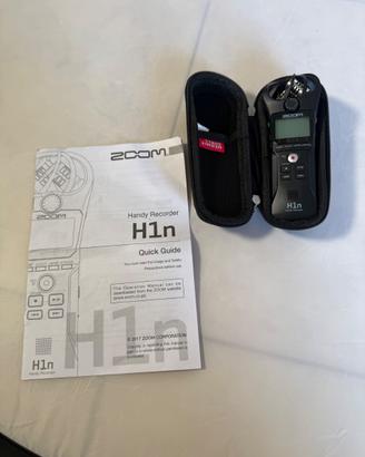 Zoom H1n Handy Recorder – Registratore Audio