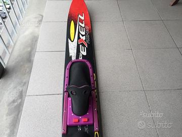 Sci nautico monosci professionale in carbonio Exel