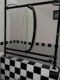 specchio bifacciale girevole