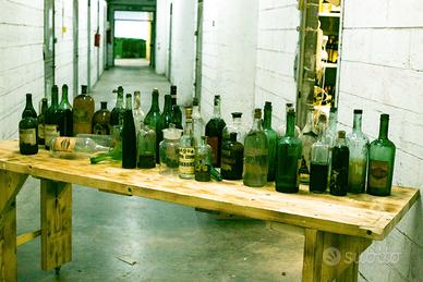 Bottiglie vino da collezione - Uso  Arredo