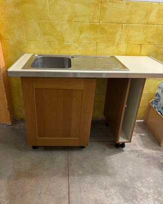 Mobile lavandino per cucina