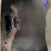 Poster lancia delta hf integrale rally