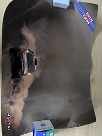 Poster lancia delta hf integrale rally