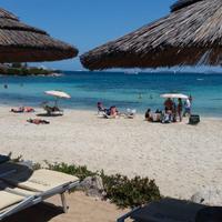 13 ombrelloni in paglia e 50 lettini spiaggia