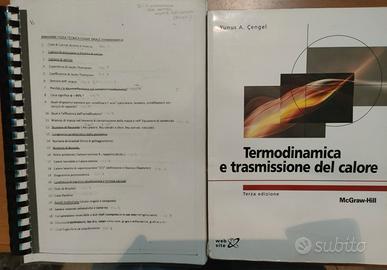 Libro "Termodinamica e trasmissione del calore"