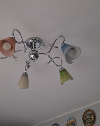 lampadario 5 luci attacco piccolo E14