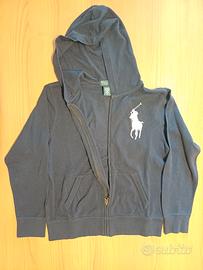 Felpa zip Ralph Lauren 10/12 anni