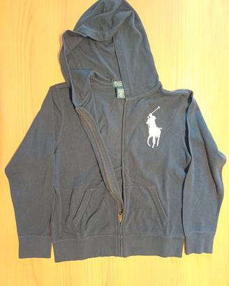 Felpa zip Ralph Lauren 10/12 anni