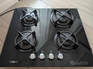 Piano Cottura a Gas Teka 60cm - Vetro Nero (4 Fuoc